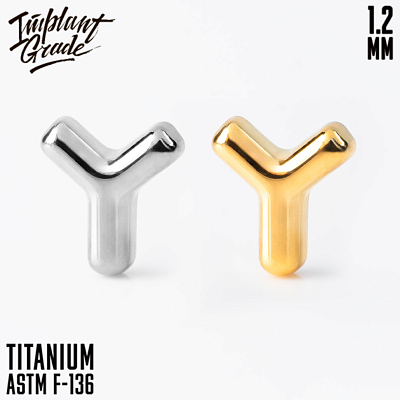 Накрутка Letter Y Gold 1.2 мм